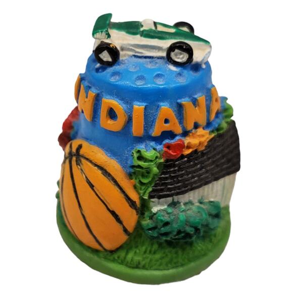 Handmade Indiana Sewing Thimble 2002 Signed - Picture 5 of 10